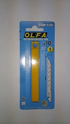Лезвия Olfa 30 градусов 9 mm, 10 шт.